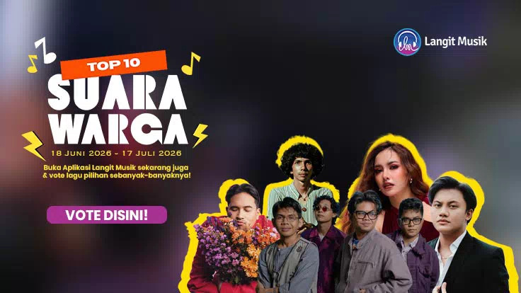 TOP 10 Lagu Pilihan Langit Musik: Saatnya Dukung Musisi Favorit dan Menangkan Hadiah!